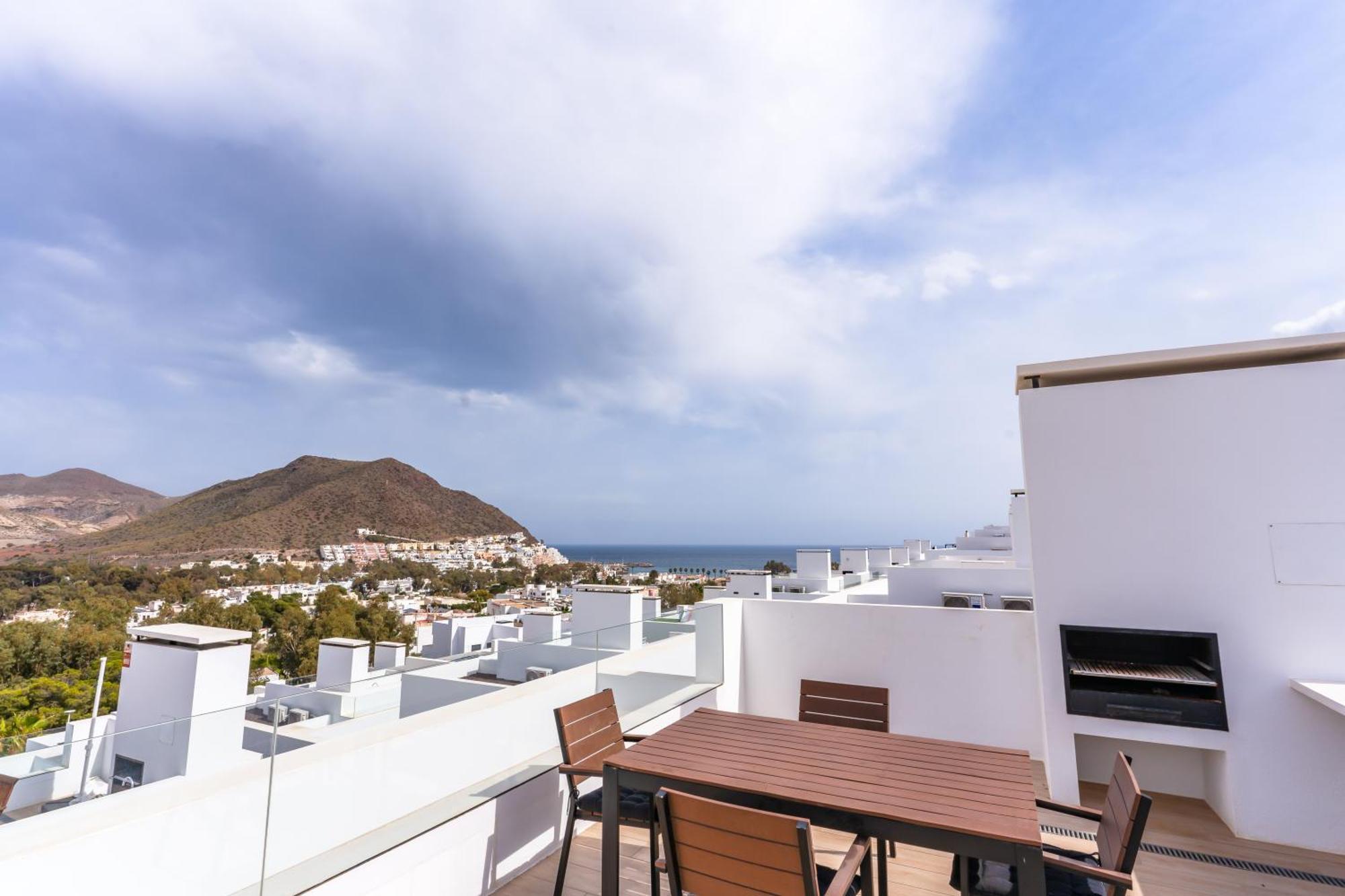 San Jose Suites 3 Hab, Piscina, Solarium Y Wifi Almería Exteriör bild