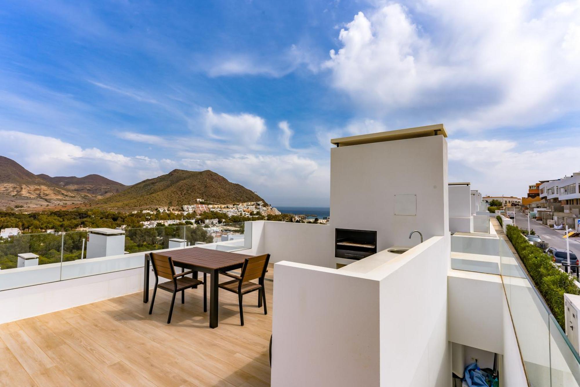 San Jose Suites 3 Hab, Piscina, Solarium Y Wifi Almería Exteriör bild