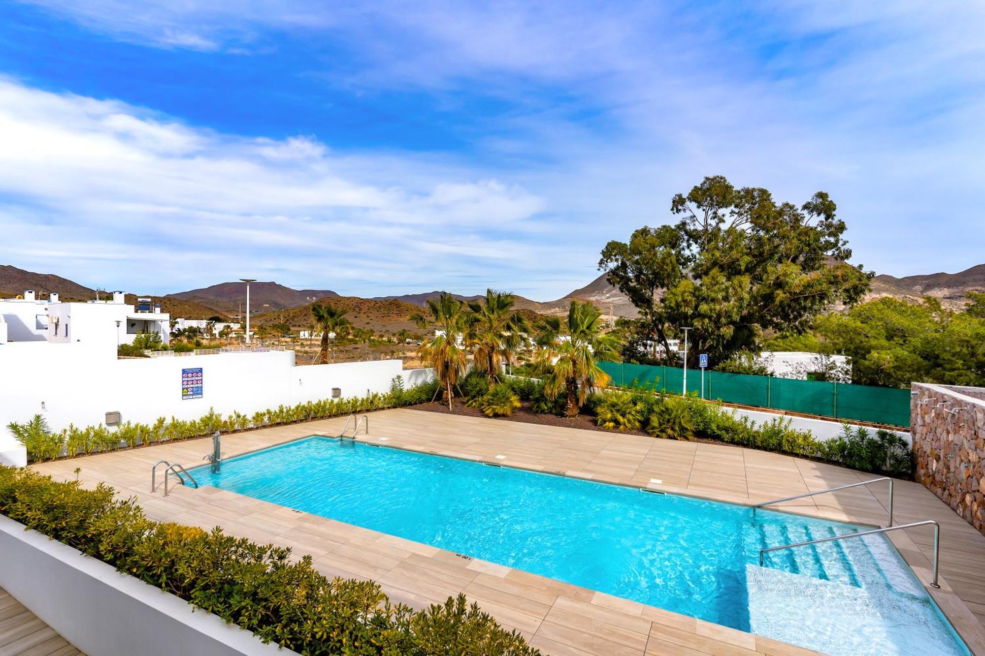San Jose Suites 3 Hab, Piscina, Solarium Y Wifi Almería Exteriör bild