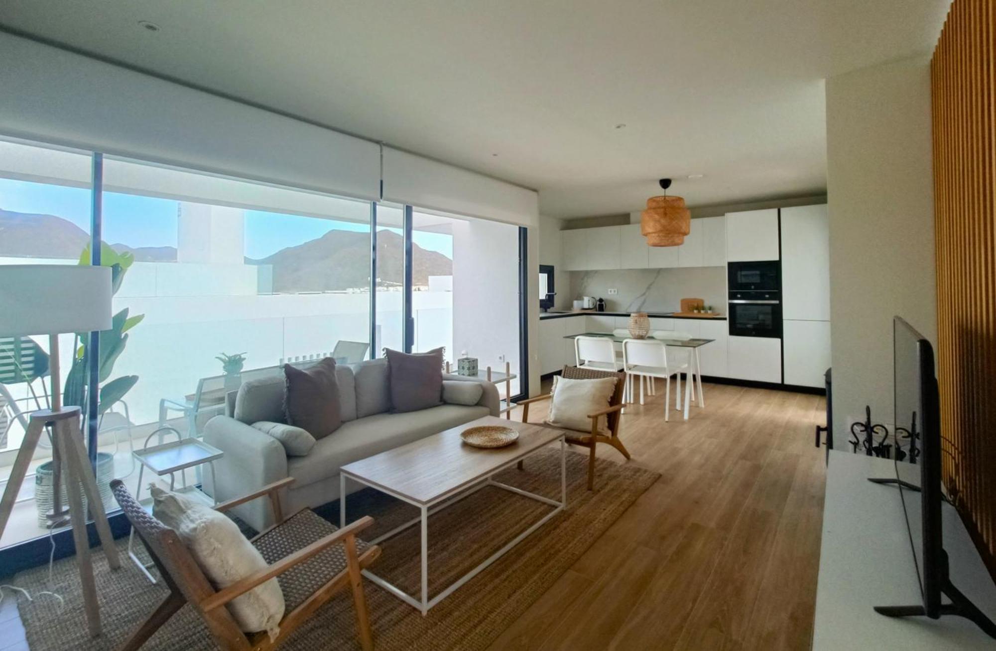 San Jose Suites 3 Hab, Piscina, Solarium Y Wifi Almería Exteriör bild